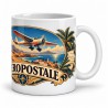 Mug voyage - L’aéropostale, façon affiche, anse à droite