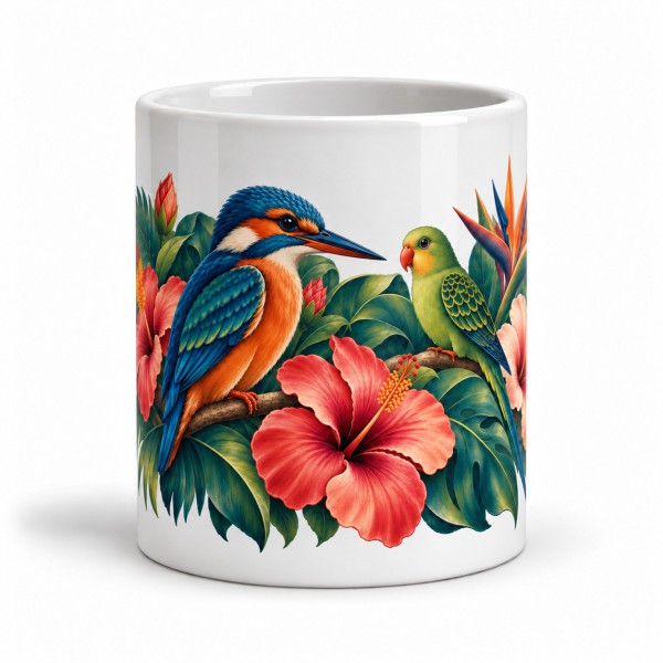 Mug nature - Oiseaux exotiques, Manufacture Arssans