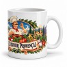 Mug métiers d’autrefois - Le cuisinier provençal, façon affiche, anse à droite