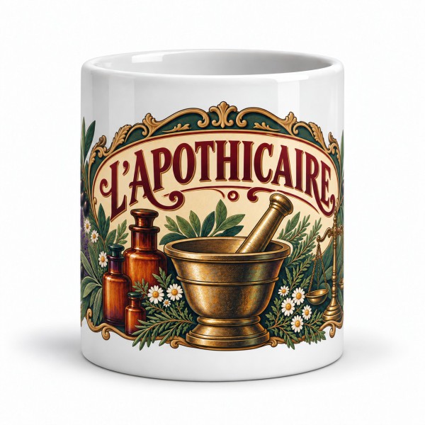 Mug métiers d’autrefois - L’apothicaire, Manufacture Arssans