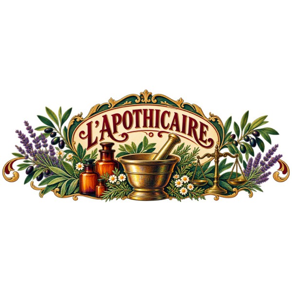 Mug métiers d’autrefois - L’apothicaire, décor à plat