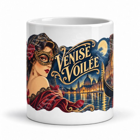 Mug imaginaire - Venise voilée, vue de face