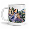 Mug imaginaire - Le jardin des songes, anse à gauche