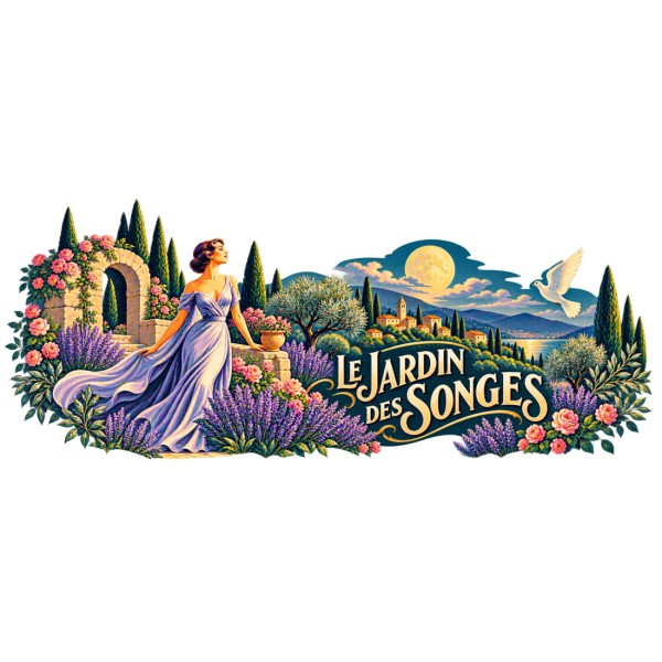 Mug imaginaire - Le jardin des songes, décor à plat