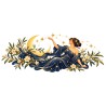 Mug imaginaire - La gardienne des étoiles, décor à plat