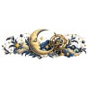 Mug imaginaire - La lune et les constellations, décor à plat