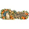 Mug Provence - Le mas aux abricotiers, décor à plat