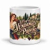 Mug Provence - Les vendanges en Provence, vue de face