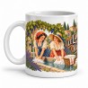 Mug Provence - Le lavoir du village, anse à gauche