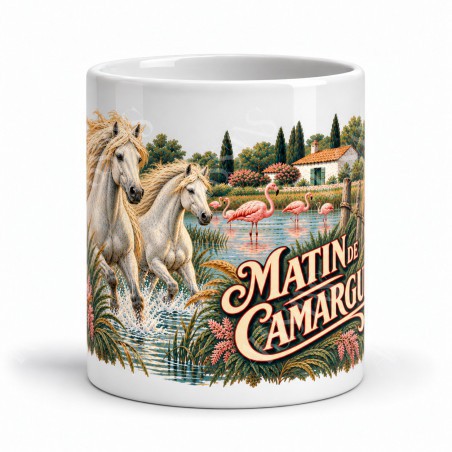 Mug Provence - Matin de Camargue, vue de face