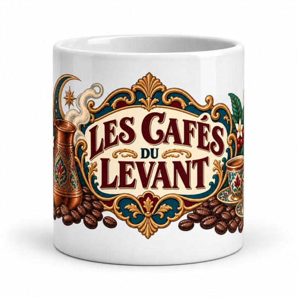 Mug café - Les cafés du Levant, Manufacture Arssans
