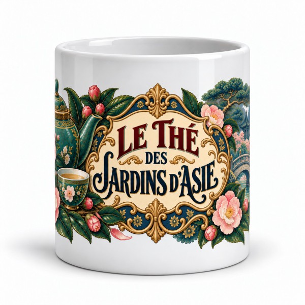 Mug thé - Le thé des jardins d’Asie, Manufacture Arssans