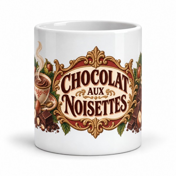 Mug chocolat - Chocolat aux noisettes, Manufacture Arssans