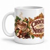 Mug chocolat - Chocolat aux noisettes, anse à gauche