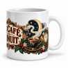 Mug café - Le café de minuit, anse à droite
