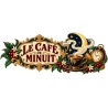 Mug café - Le café de minuit, décor à plat