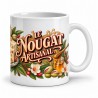 Mug gourmand - Le nougat artisanal, anse à droite