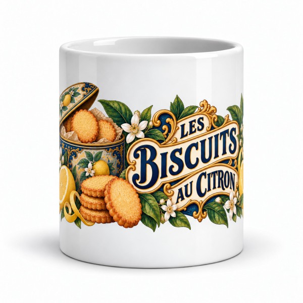 Mug gourmand - Les biscuits au citron, Manufacture Arssans