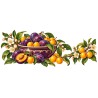 Mug gourmand - Prunes et mirabelles, décor à plat