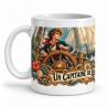 Mug Jules Verne - Un capitaine de quinze ans, façon affiche, anse à gauche