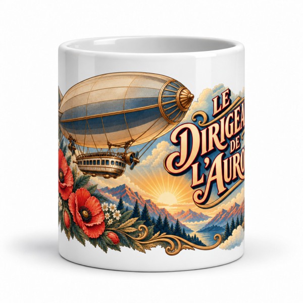 Mug voyage - Le dirigeable de l’aurore, Manufacture Arssans