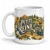 Mug rétro - La petite reine, anse à gauche