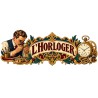 Mug métiers d’autrefois - L’horloger, façon affiche, décor à plat