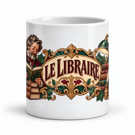 Mug métiers d’autrefois - Le libraire, vue de face