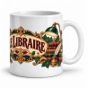 Mug métiers d’autrefois - Le libraire, anse à droite