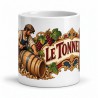 Mug métiers d’autrefois - Le tonnelier, vue de face