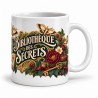 Mug imaginaire - La bibliothèque des secrets, anse à droite