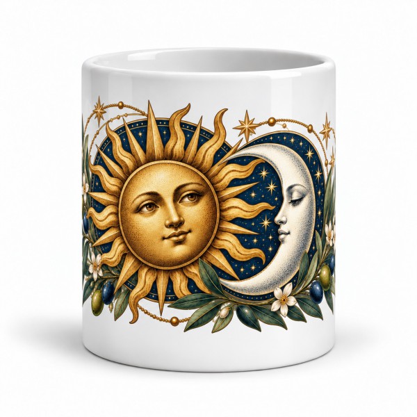 Mug imaginaire - Le soleil et la lune, Manufacture Arssans