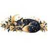 Mug imaginaire - Le renard des constellations, décor à plat