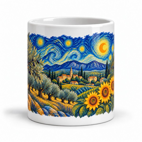 Mug Provence - Nuit des Alpilles, Manufacture Arssans