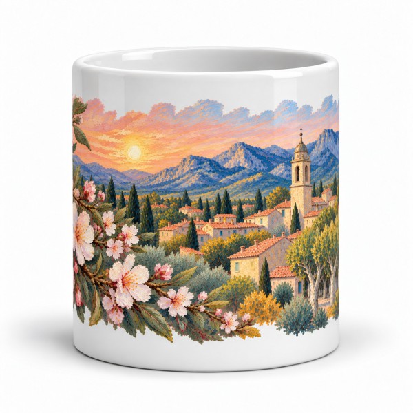 Mug Provence - Saint-Rémy au matin, Manufacture Arssans