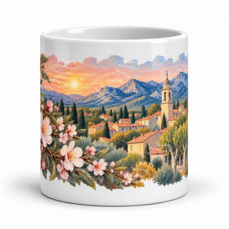Mug Provence - Saint-Rémy au matin, vue de face