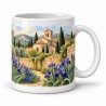 Mug Provence - Iris de Saint-Paul, anse à droite