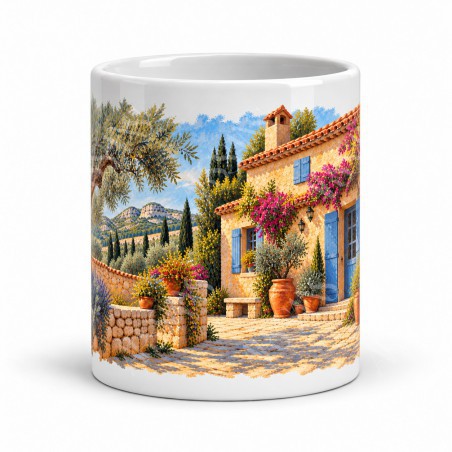 Mug Provence - Mas provençal, vue de face
