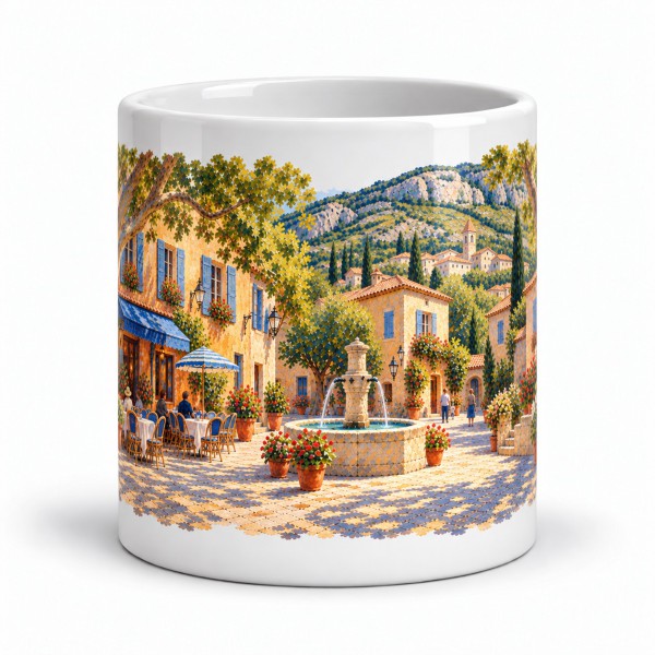 Mug Provence - Place du village, Manufacture Arssans