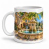 Mug Provence - Fontaine à l’ombre des platanes, anse à gauche