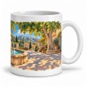 Mug Provence - Fontaine à l’ombre des platanes, anse à droite