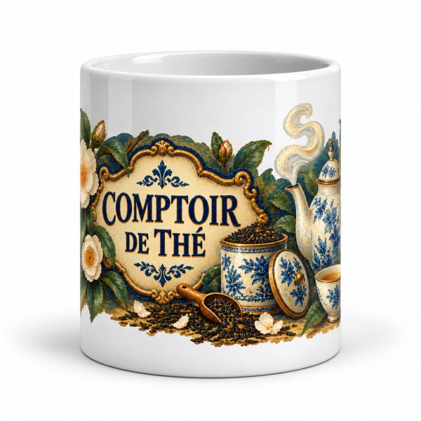 Mug thé - Comptoir de thé, Manufacture Arssans