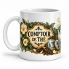 Mug thé - Comptoir de thé, anse à gauche