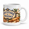 Mug gourmand - Biscuiterie provençale, anse à droite