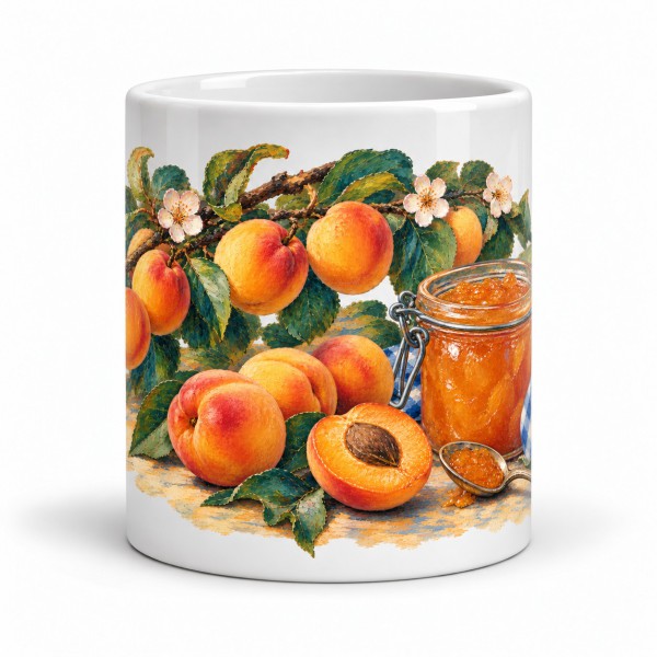 Mug gourmand - Confiture d’abricots, Manufacture Arssans