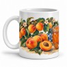 Mug gourmand - Confiture d’abricots, anse à gauche