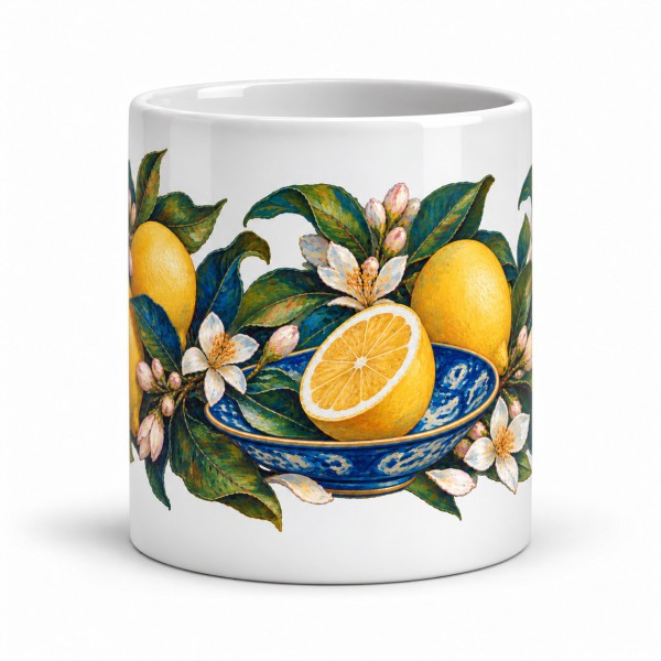 Mug gourmand - Citrons de Méditerranée, Manufacture Arssans