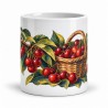 Mug gourmand - Cerises du verger, vue de face