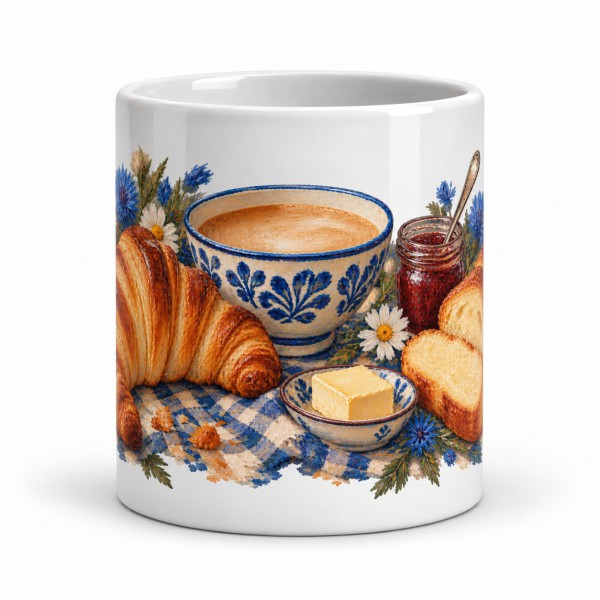 Mug gourmand - Petit déjeuner à la française, Manufacture Arssans