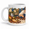 Mug métiers d’autrefois - Le Chocolatier, anse à gauche